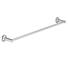 Grohe Essentials Authentic 62.6cm Chrome Wall Mounted Metal Towel Holder