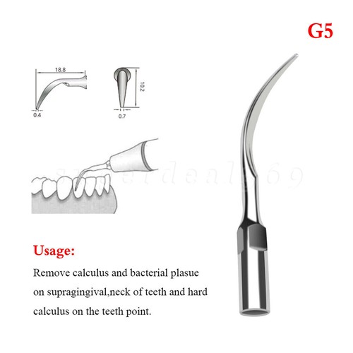 Dental Ultrasonic Piezo Scaler Perio Tip For Woodpecker EMS Handpiece All sizes - Picture 29 of 156