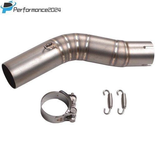 Exhaust Link Mid Pipe Slip-on Motorcycle For Suzuki GSXR1000 2005-2006 51mm