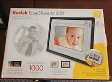 Kodak EasyShare M820 8" Digital Picture Frame 1000 Pictures Pre-own Lightly used