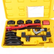 Ø6mm-22mm Manual Tube Bender Kit Copper Pipe Bending Machine Hand Tool w/ 7 Dies