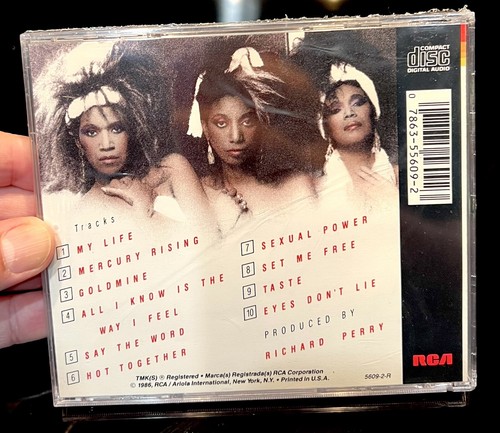 Pointer Sisters Hot Together CD 1986 Factory Sealed Robbie Nevil Shep Pettibone - Picture 2 of 3