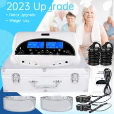 Ionic Foot Spa Bath Detox Machine Ion Metal Detox Cleanse System for Home Beauty