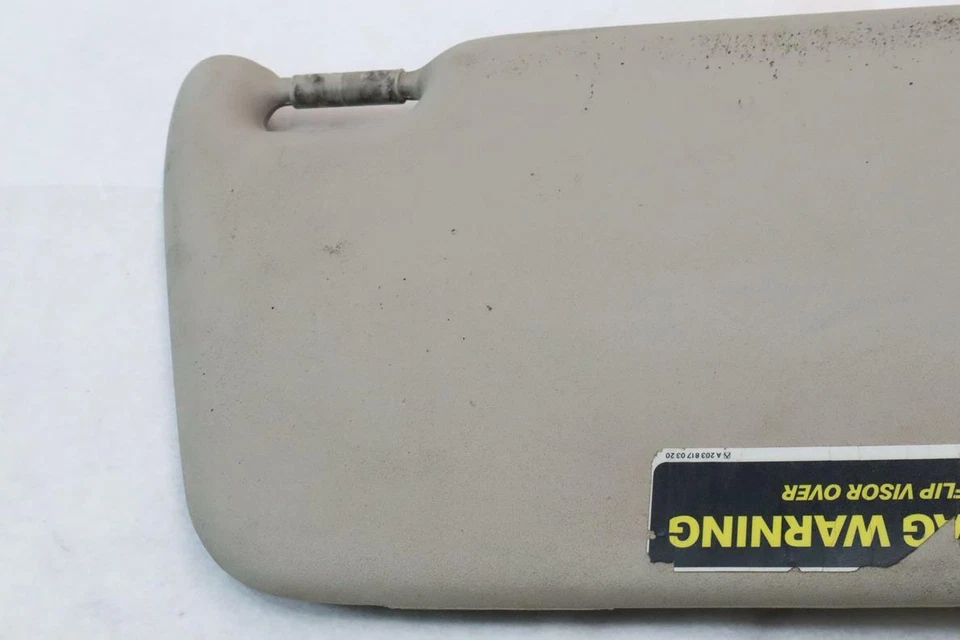 03-09 Mercedes W209 CLK320 CLK55 Left Driver Side Sunvisor Sun Visor Gray OEM - Image 2 of 4