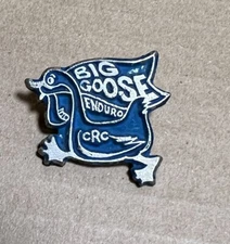 1970's CRC Big Goose Enduro Metal Pin Enduro Motorcycles 1 1/4"