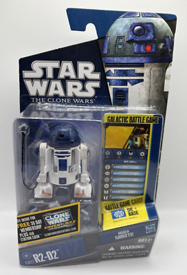 Star Wars CW27 R2-D2 The Clone Wars New Hasbro Galactic Battle Game Hidden Gadge