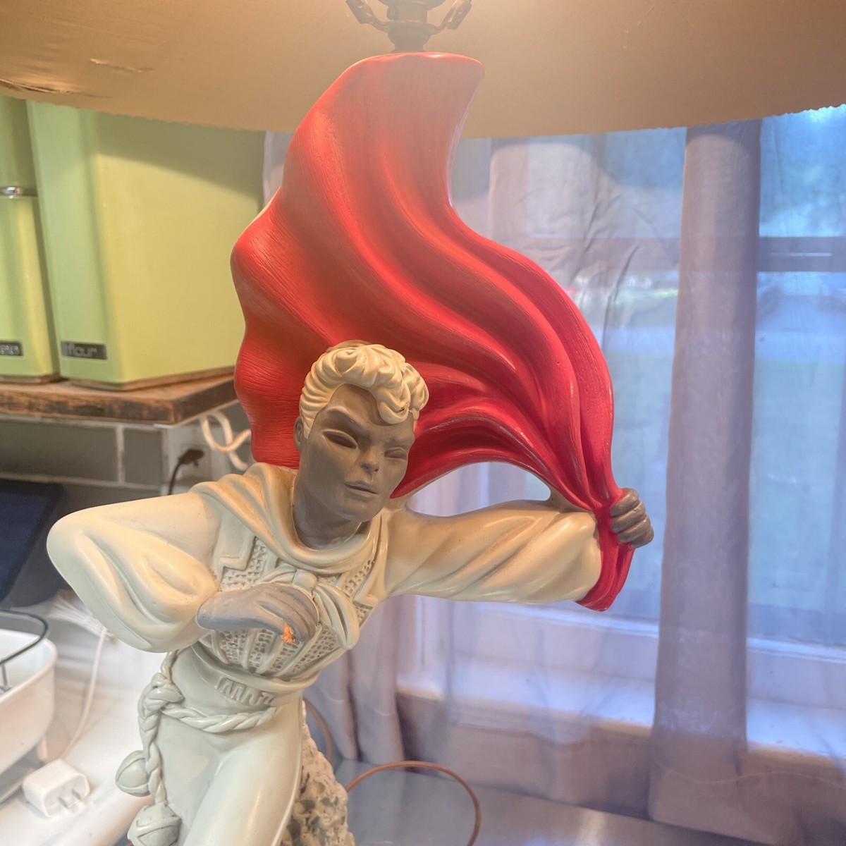 Pair of Mid Century Modern 1950s Reglor California Chalkware Table