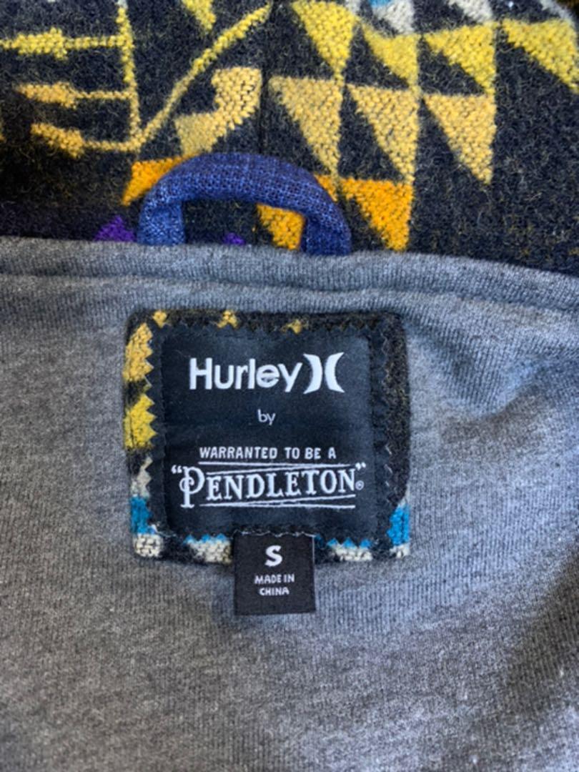 Hurley PENDLETON Plaid Native Pattern Jacket Park… - image 3