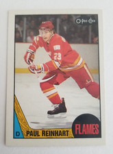 1987-88 O-Pee-Chee Paul Reinhart Calgary Flames #143