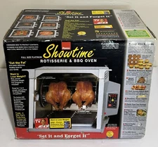 Ronco Showtime Rotisserie & BBQ Oven 5000 Platinum Edition NEW IN BOX