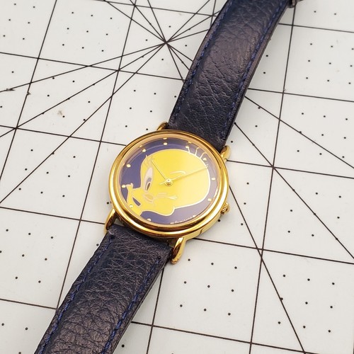 RARE VINTAGE ARMITRON TWEETY BIRD 2200/76 HONG KONG MOV'T WATCH NEW BATTERY - Picture 5 of 10