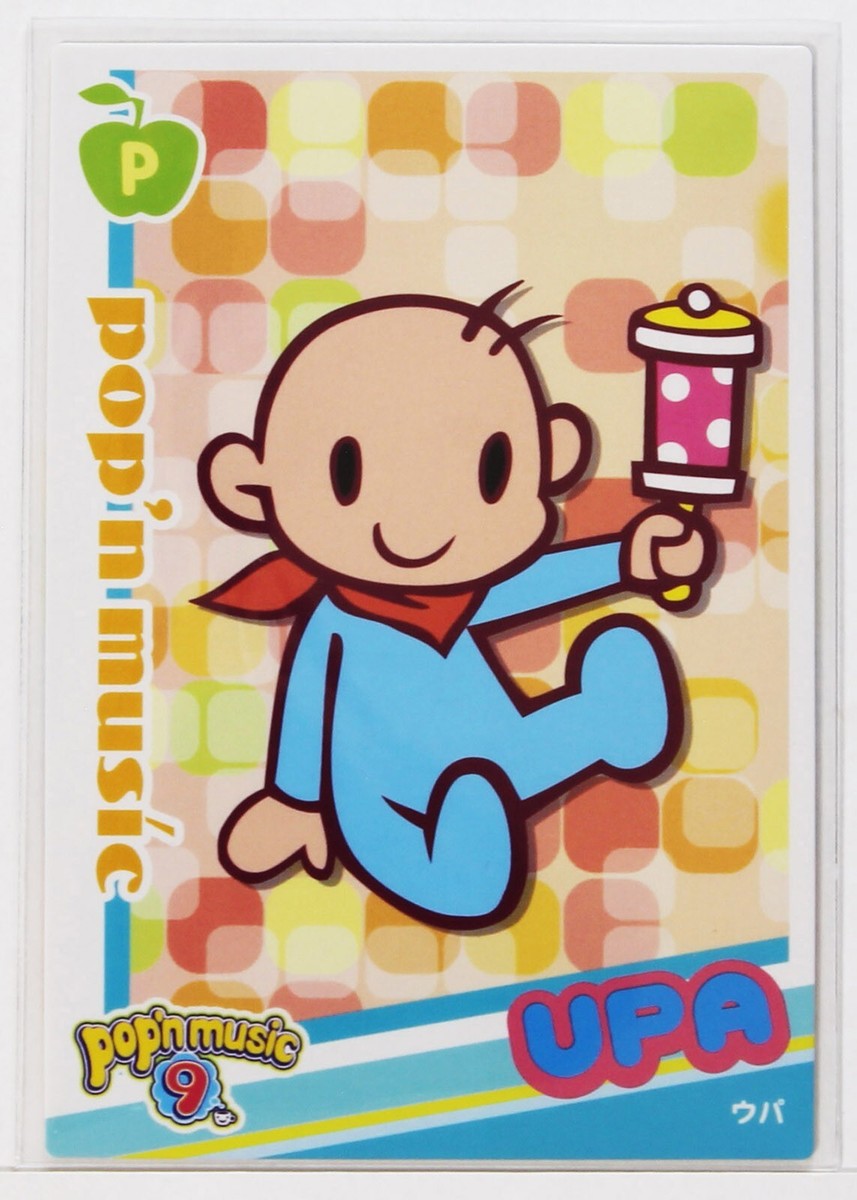Pop'n Music Card Upa PM22N012 KONAMI Japan Game Character | eBay