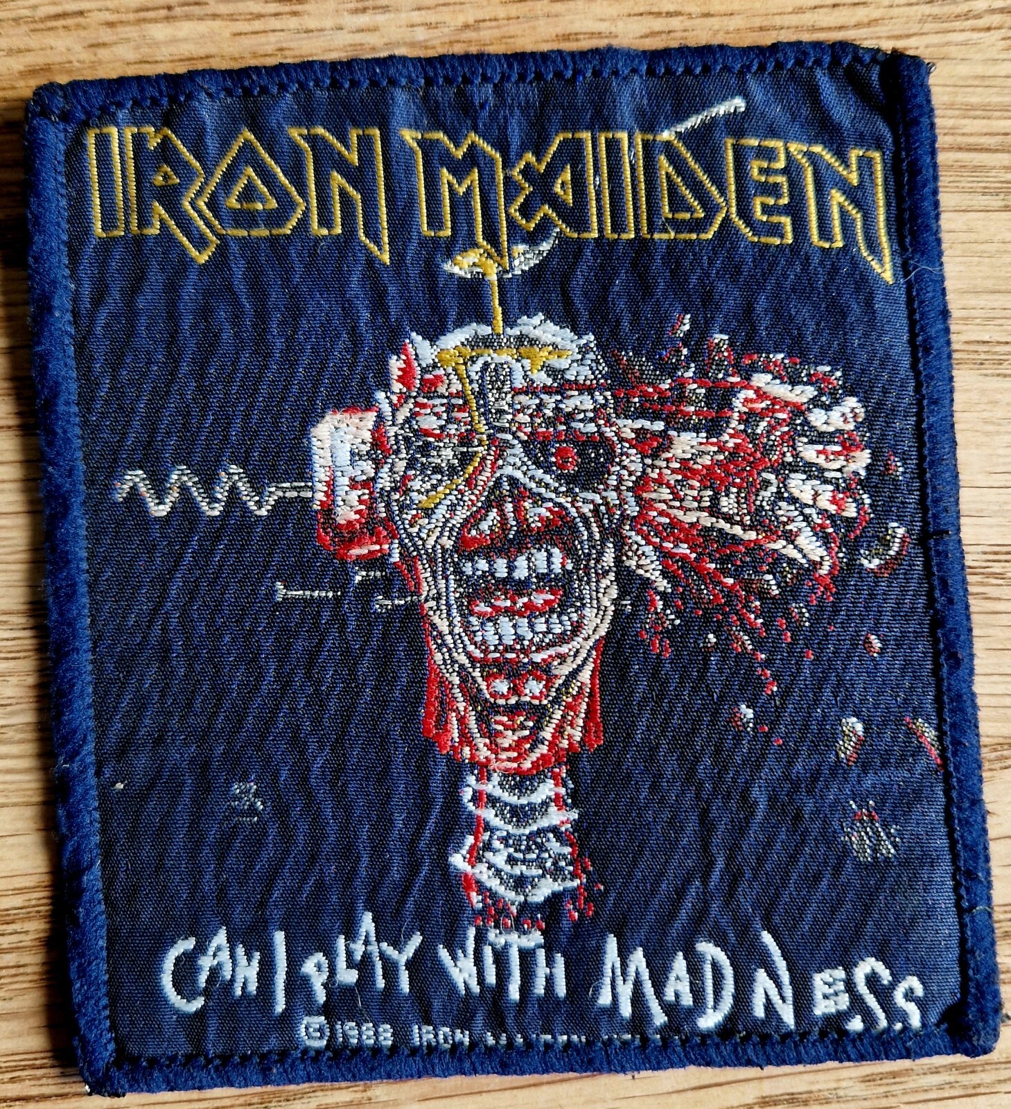 Camisetas Para Hombre Iron Maiden Talla M Regular