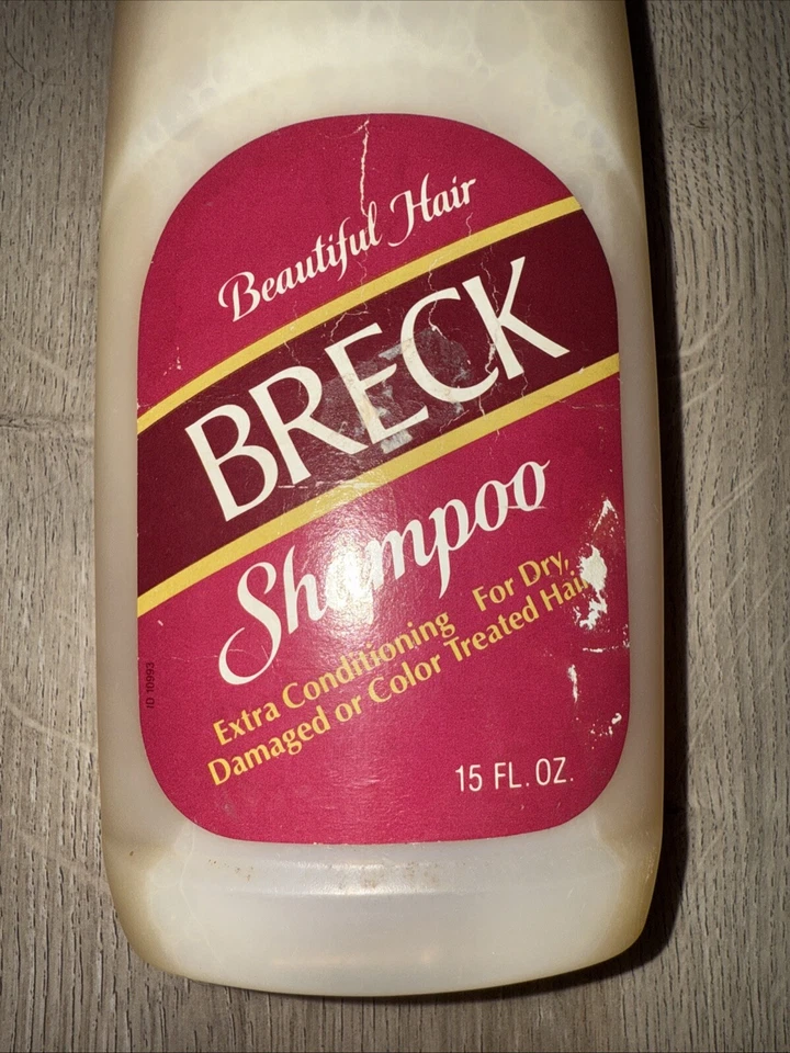 Vintage BRECK Classic Shampoo, 15 oz, Discontinued *RARE* ~ Movie & TV Prop Read - Image 2 of 3