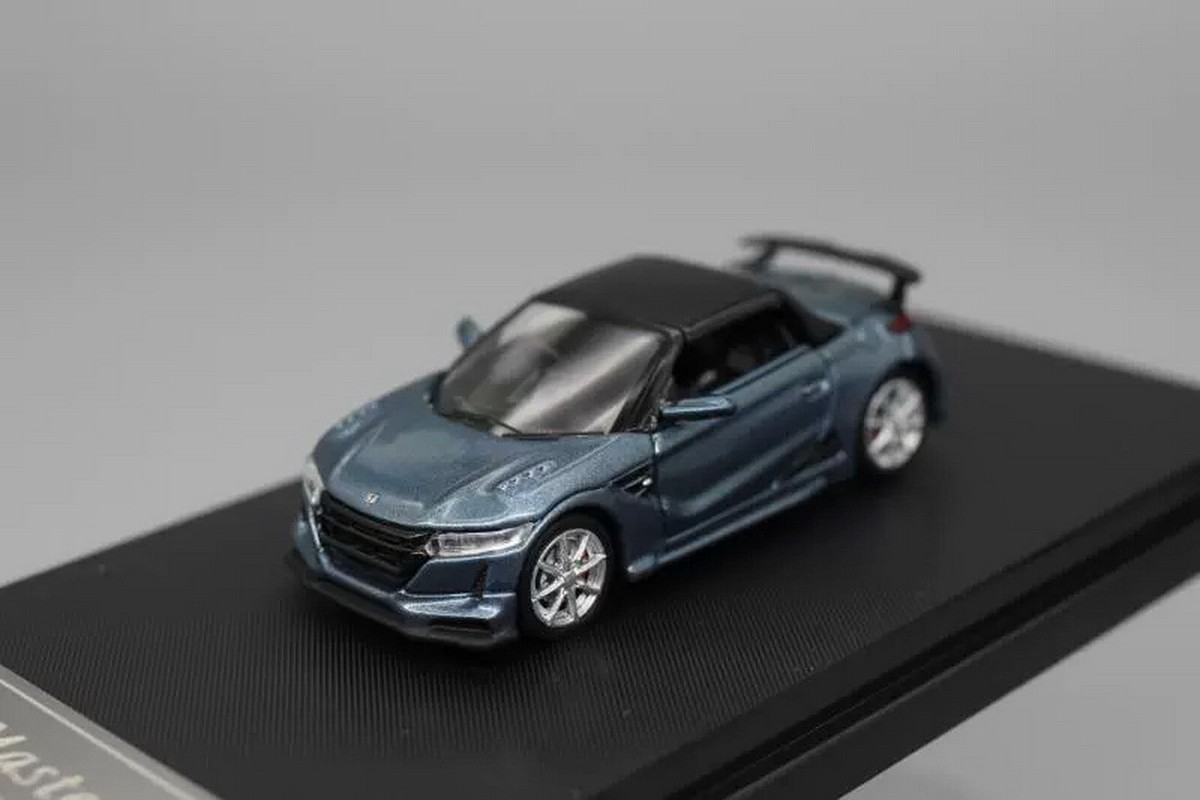 Master 1/64 Scale Honda S660 Mugen Grey Diecast Car Model Toy Gift