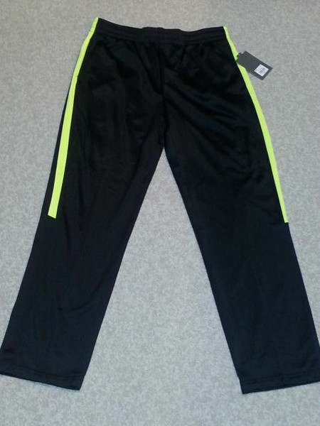TEK Gear Mens Embossed Tricot Fleece Athletic Pant Black Yellow Plus Sz XXL for sale online | eBay