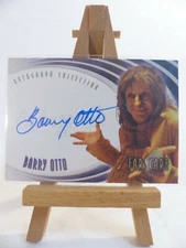 Farscape Through the Wormhole Autograph card A52 Barry Otto as Dr. Tumii
