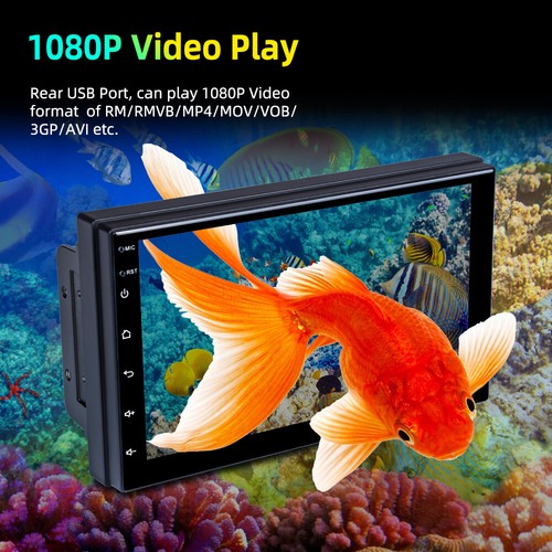 7" Car Radio Android Auto For Apple Carplay Stereo Touch Screen Bluetooth MP5 - Picture 9 of 12