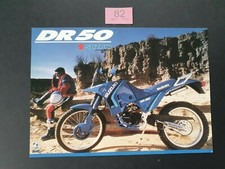 SUZUKI DR 50 MOTORCYCLE BROCHURE DOUBLE SIDED SPANISH