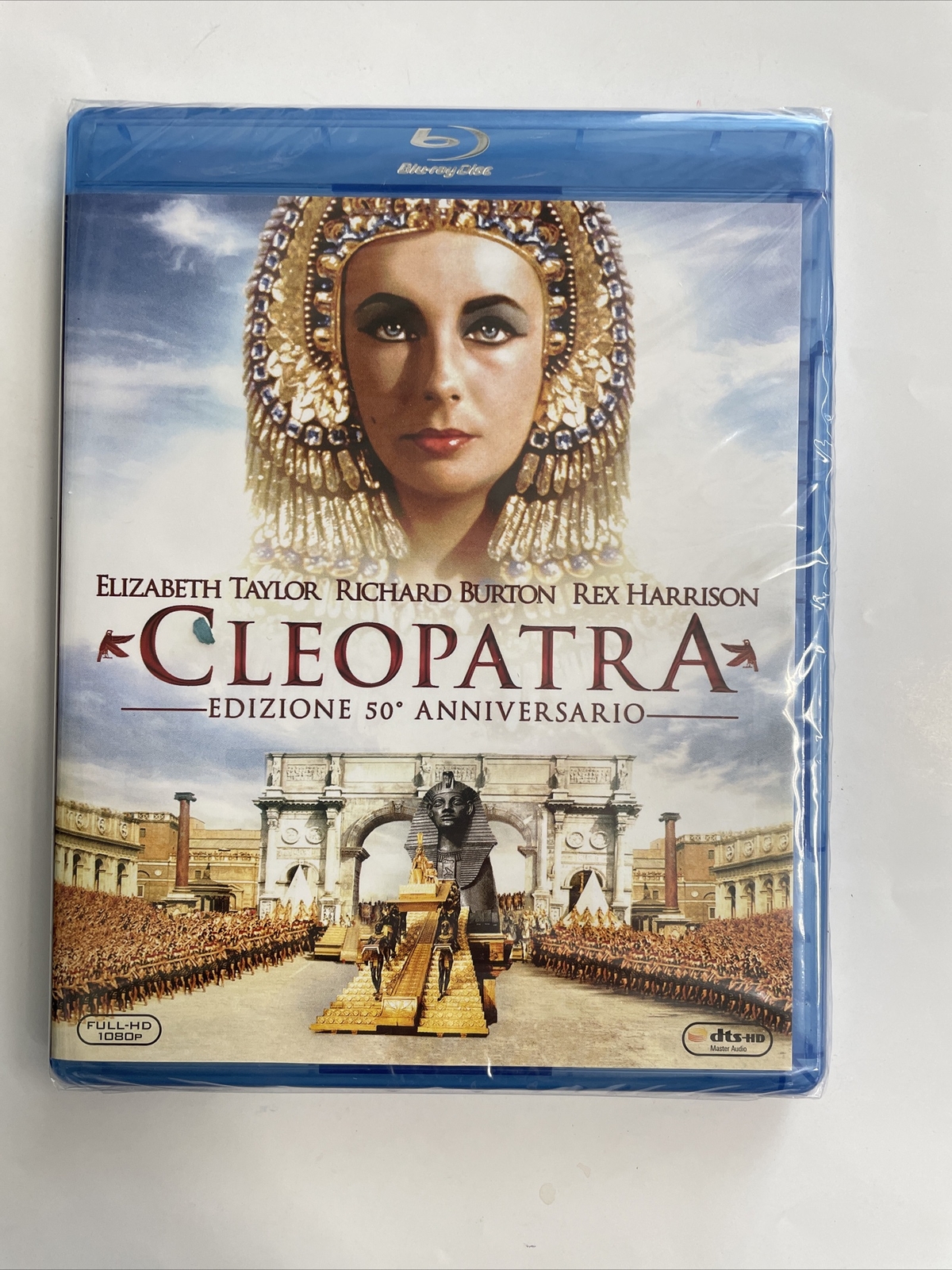CLEOPATRA (1963) BLU RAY - 2 DISCHI - 50° anniversario - ELIZABETH TAYLOR