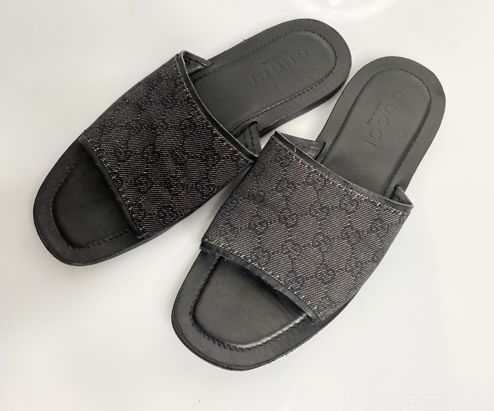 Men's Gucci Slides Sandals Sz 42,5 