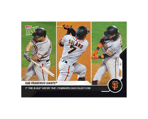 2020 Topps Now 191 SAN FRANCISCO GIANTS®