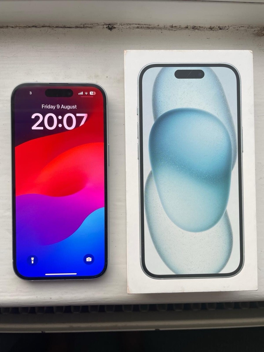 【美品】Apple iPhone 15 ブルー 128GB Ourfriday | Apple iPhone 15 128GB - Blue