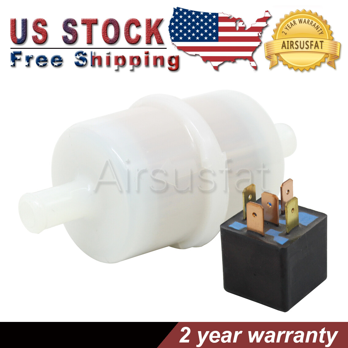 Air Suspension Compressor Relay Air Filters For Mercedes W164 W166 W221 W251 US-image