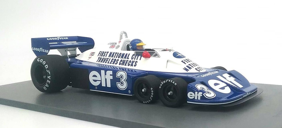 スパーク１/18TyrrellP34　Brazilian　GP1977 spark 1/18 Tyrrell P34 No.3 Brazilian GP 1977 [18S472