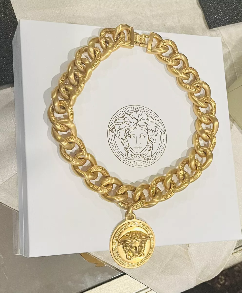 Versace chain and online pendant