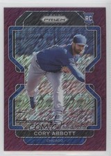 2022 Panini Prizm Tier II Purple Shimmer Prizm 2/7 Cory Abbott #181 0xl5