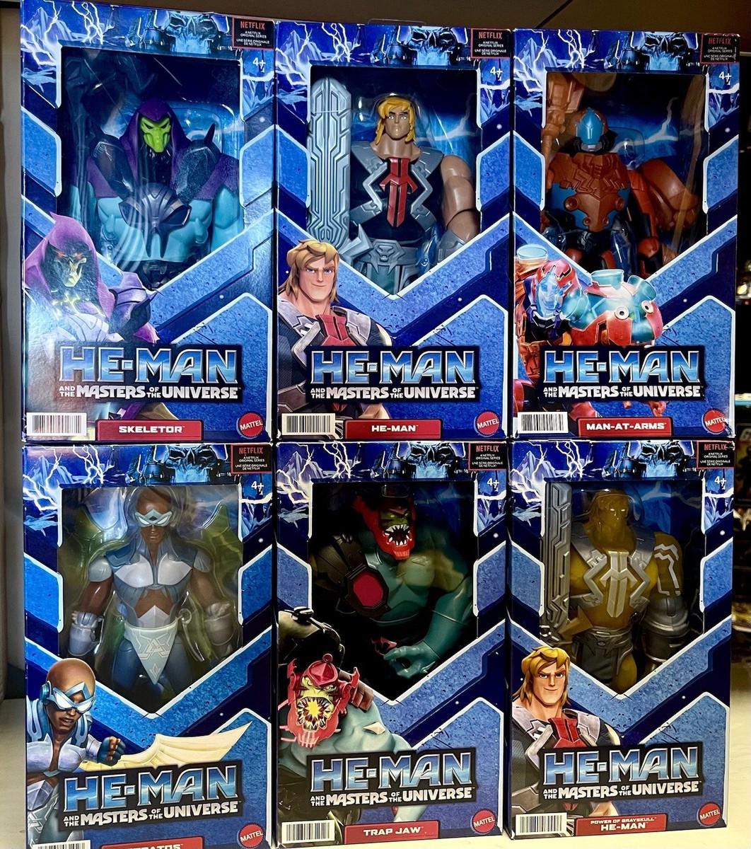 HE-MAN -MASTERS OF THE UNIVERSE LOT OF 6 NEW 9 INCH NEW | eBay