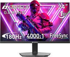 24 Inch Gaming Monitor 200Hz 180Hz 1Ms Freesync HDR 110 Srgb FHD 1080P Computer