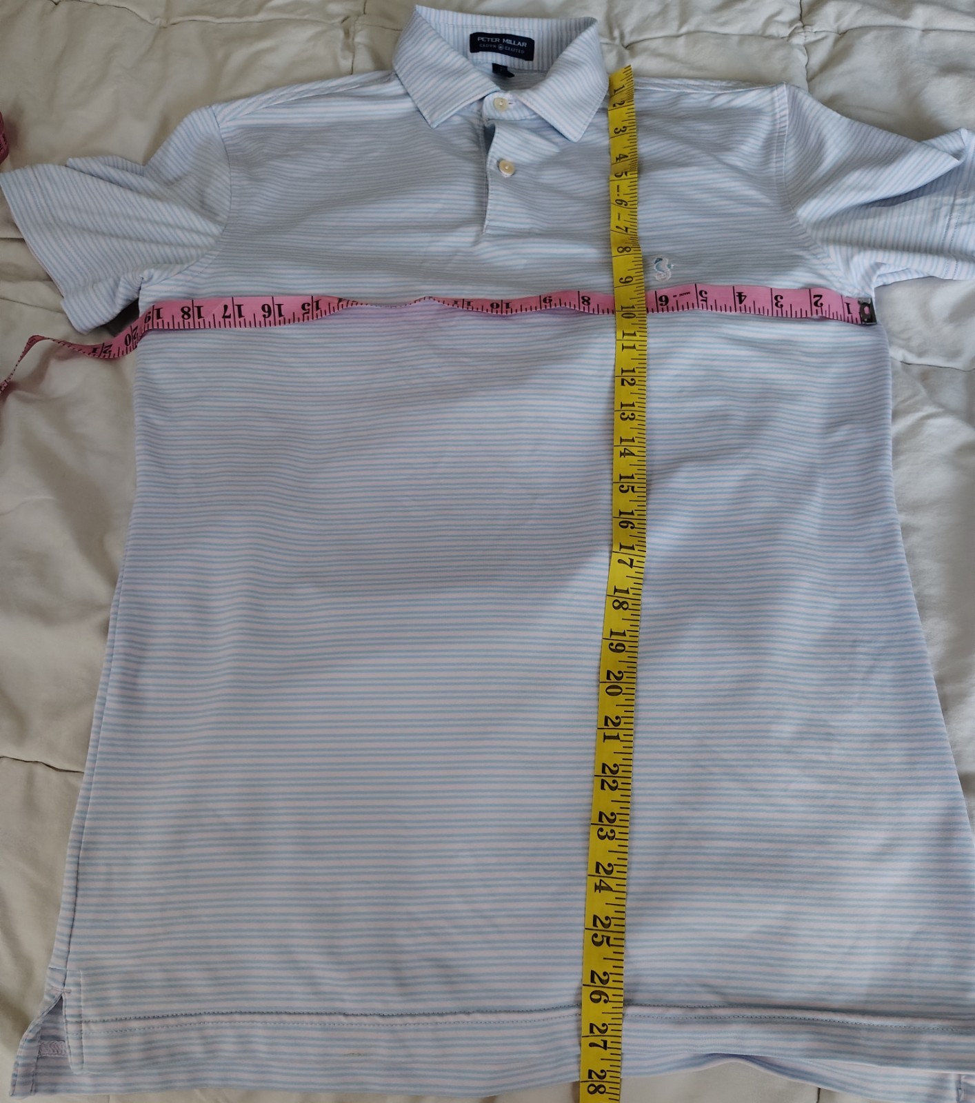 Peter Millar Crown Crafted Extra Small Light Pink… - image 2