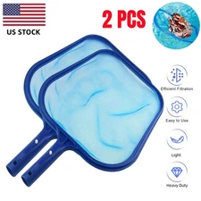 Pool Skimmer Leaf Rake Net Scooper, Heavy Duty Cleaning Swimming Pool, Fine Mesh