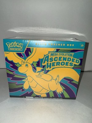 Pokemon TCG - Ascended Heroes ETB Elite Trainer Box   NEW & SEALED  **IN HAND**
