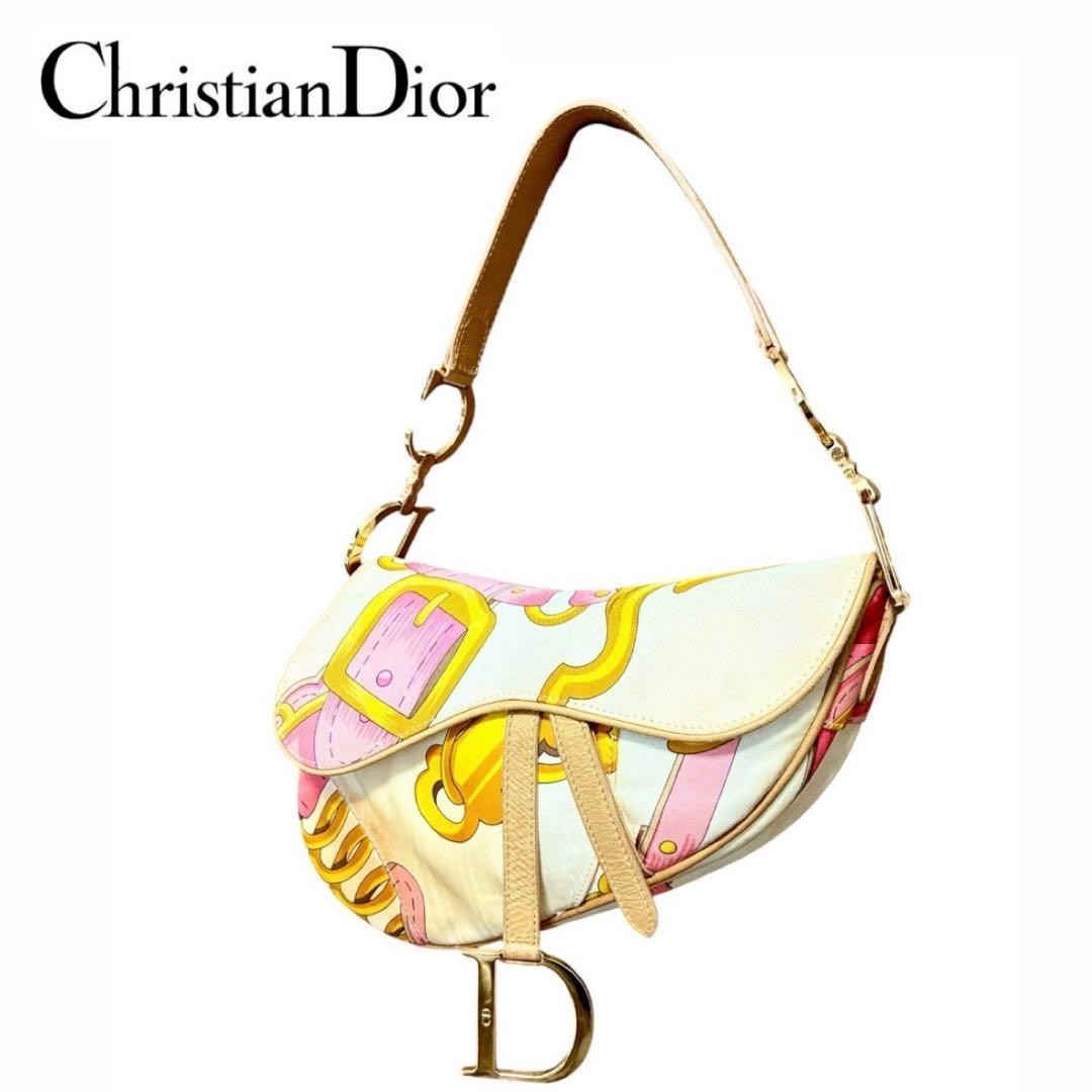 Super Rare Rare SATC y2k Dior Galliano Saddle Bag