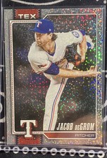 Topps 2026 Series 1 Jacob deGrom #99 Texas Rangers Hologram Baseball