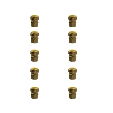 10 Pack XFITTING 1" Push Fit x 1" Female NPT Threaded Adapter, Lead Free Brass