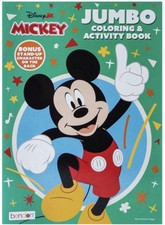 Disney Mickey Jumbo Coloring and Activity Book with Bonus Stand-Up Character