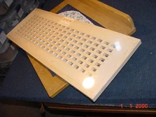 Reggio Register 8" X 30" Maple Hardwood Floor Vent, Air Return, Flush w/ Frame