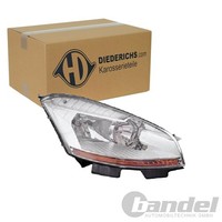 Diederichs Halogen Scheinwerfer Mit Lwr-Motor Rechts FüR CitroËN C4 | 4072682
