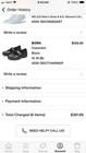 Born Women's Black Leather Buckle Flats US 10 EU 40-41 M Width — photo 7