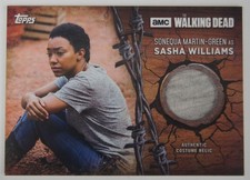 2017 TOPPS THE WALKING DEAD Season 3 SASHA WILLIAMS Shirt Relic R-SW