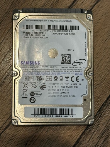 Samsung HM321HI 320GB 5400RPM 8MB SATA II 2,5" Zoll - (3)