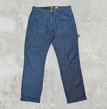 Superdry Men's Workwear Jeans - Blue - Size 34W 32L