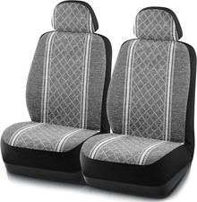 Baja Blanket Seat Covers Gray Diamond Bucket Seat Covers Low Back - Fabric