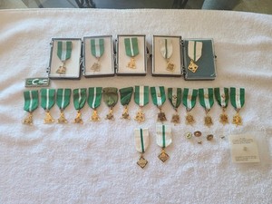 Boy Scouts of America Adult Scouting Training Awards 1960's - 1980's