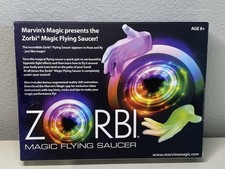 ZORBI Flying Saucer Magic Novelty Toy By Marvin's Magic New in package unopened
