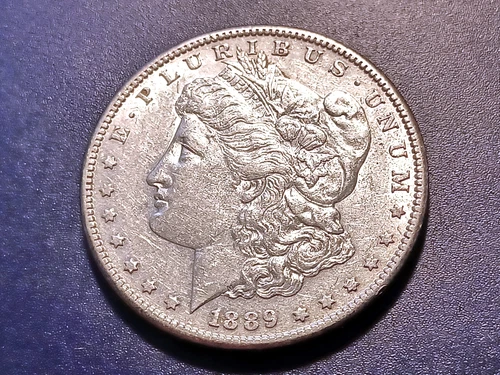 Nice AU 1889-S Morgan Dollar